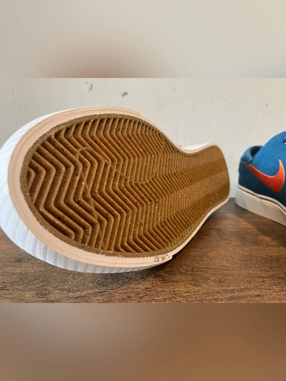 Nike SB Zoom Janoski OG+ Blue Force Campfire Orange